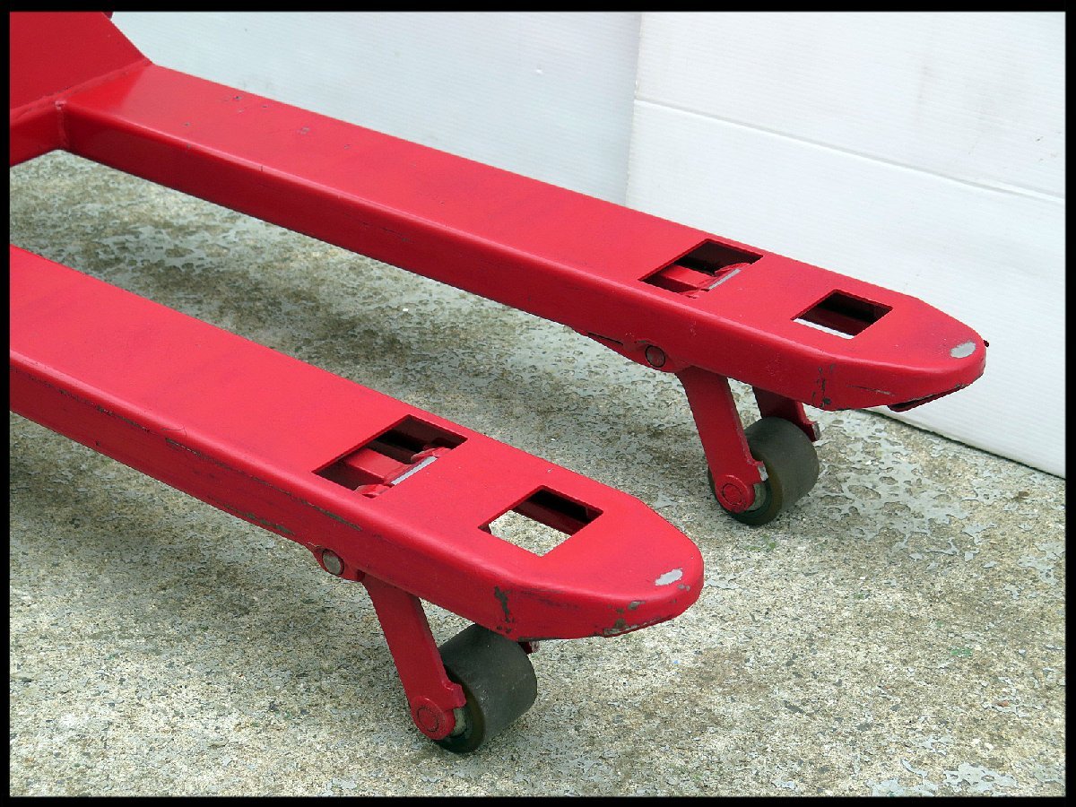 □ニチユ パレットトラック PT7M-19-85 最大荷重700Kg/ハンド □ニチユ パレットトラック PT7M-19-85 最大荷重700Kg/ハンド