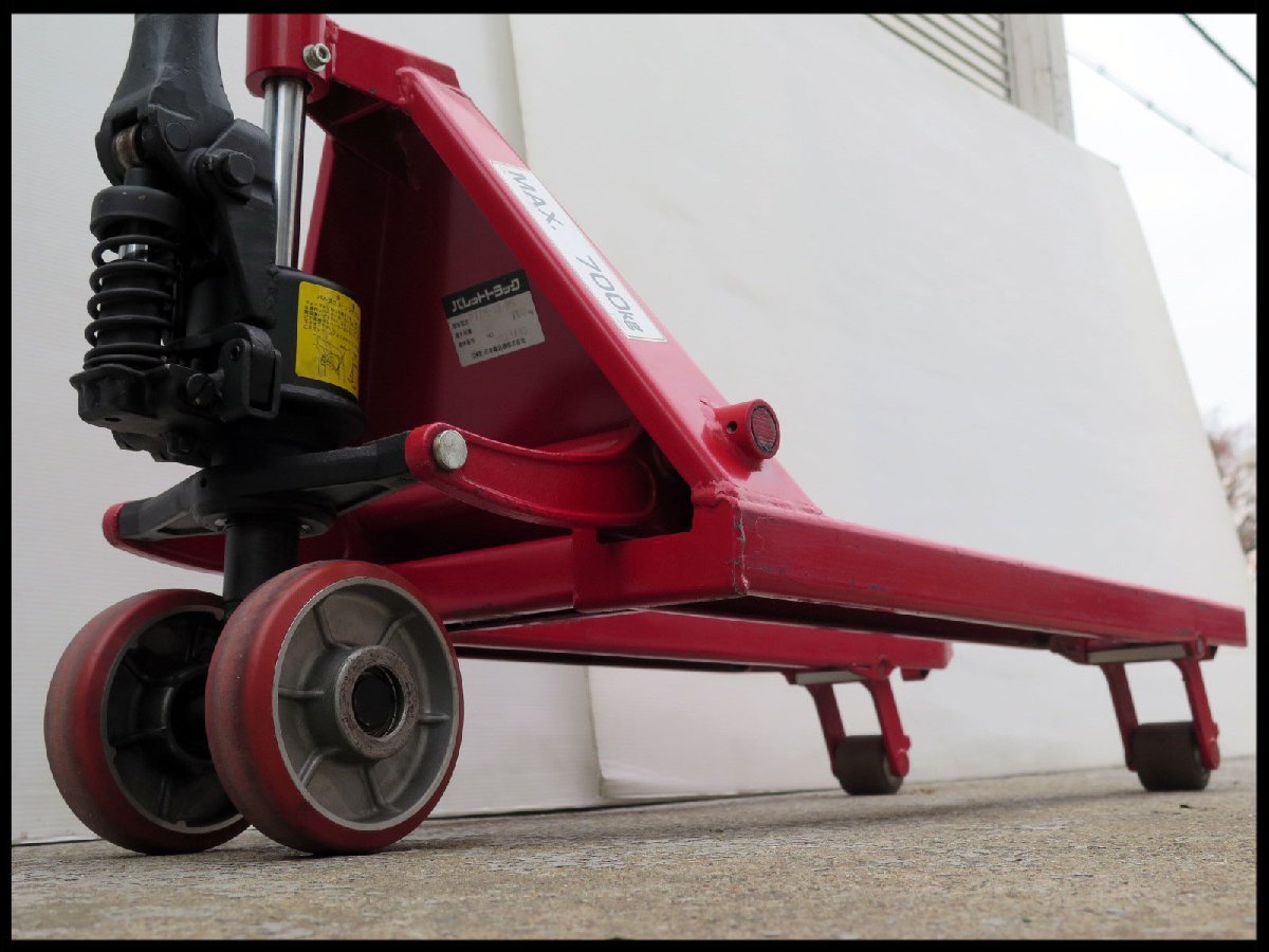 □ニチユ パレットトラック PT7M-19-85 最大荷重700Kg/ハンド