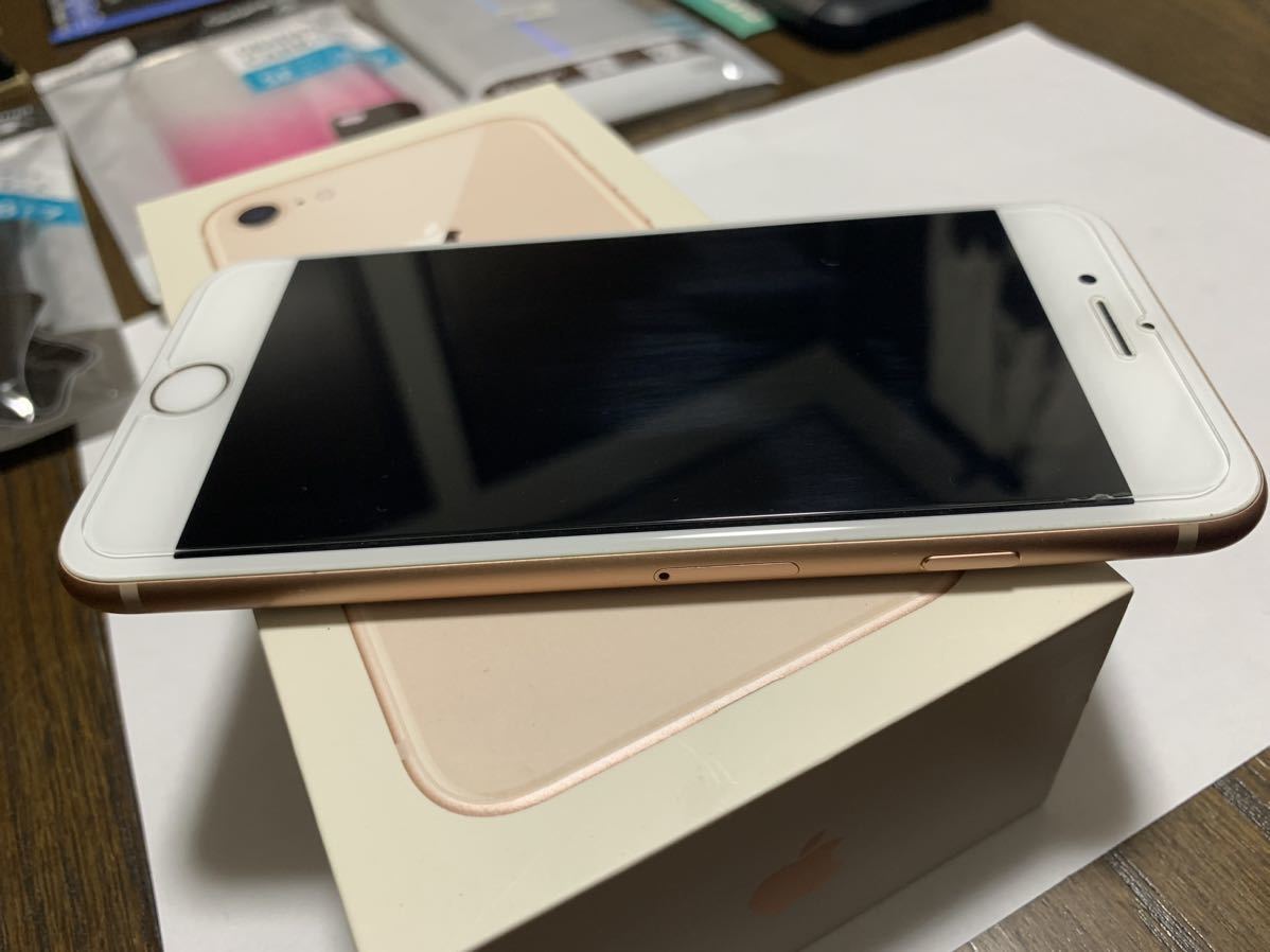 iPhone8ゴールド SIMフリー SIMロック解除 iPhone iPhone8 64GB ゴールド ゴールドSIMフリーApple新品 64gb スマホ・タブレット