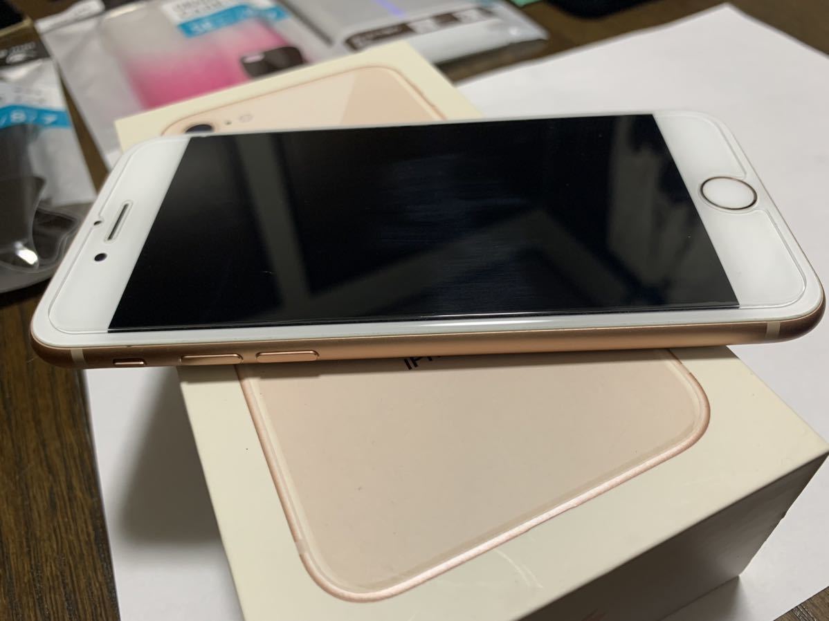 iPhone8ゴールド SIMフリー SIMロック解除 iPhone iPhone8 64GB ゴールド ゴールドSIMフリーApple新品 64gb スマホ・タブレット