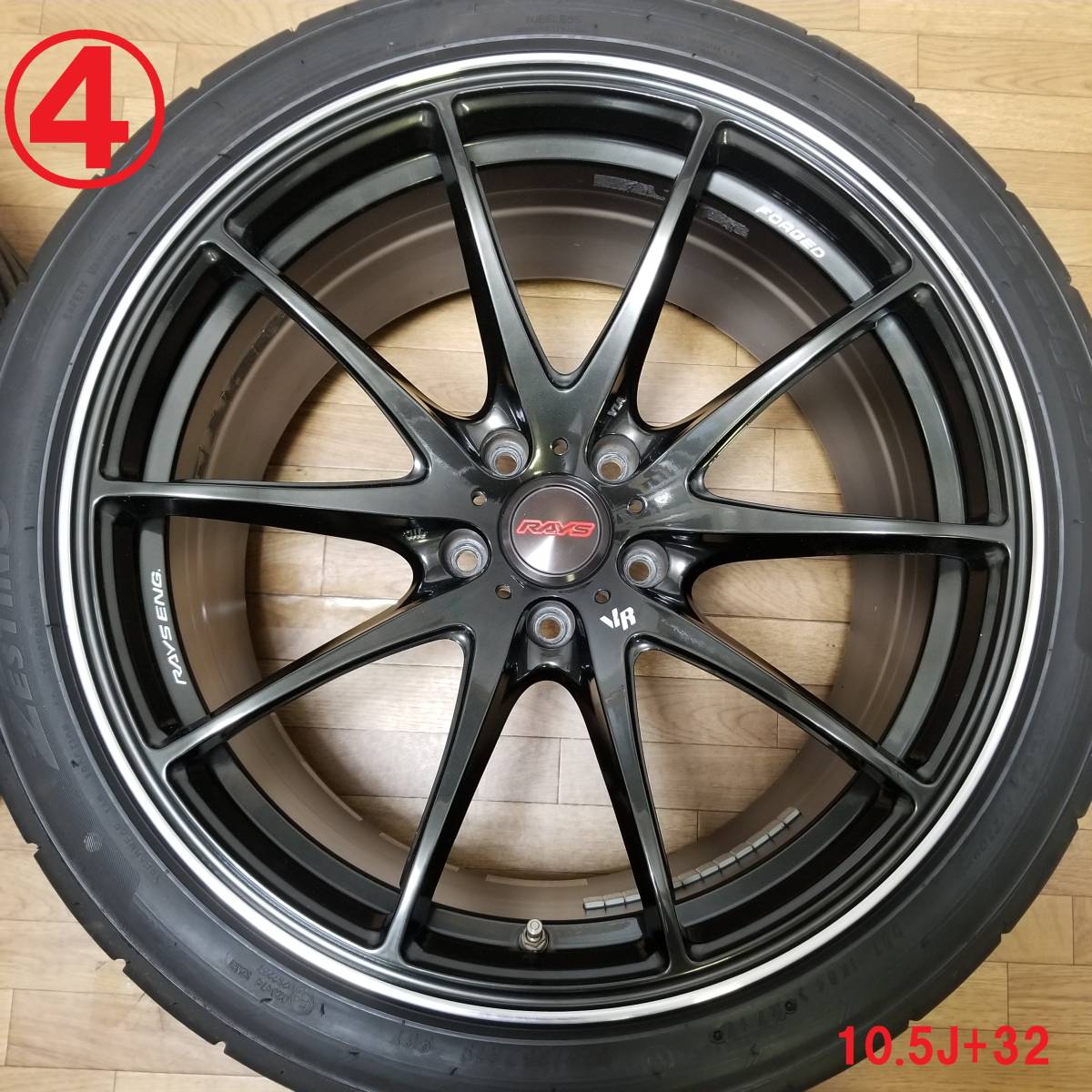 Z33,V36 レイズVOLK RACING ホイールG25 19インチ（美品】19インチ 