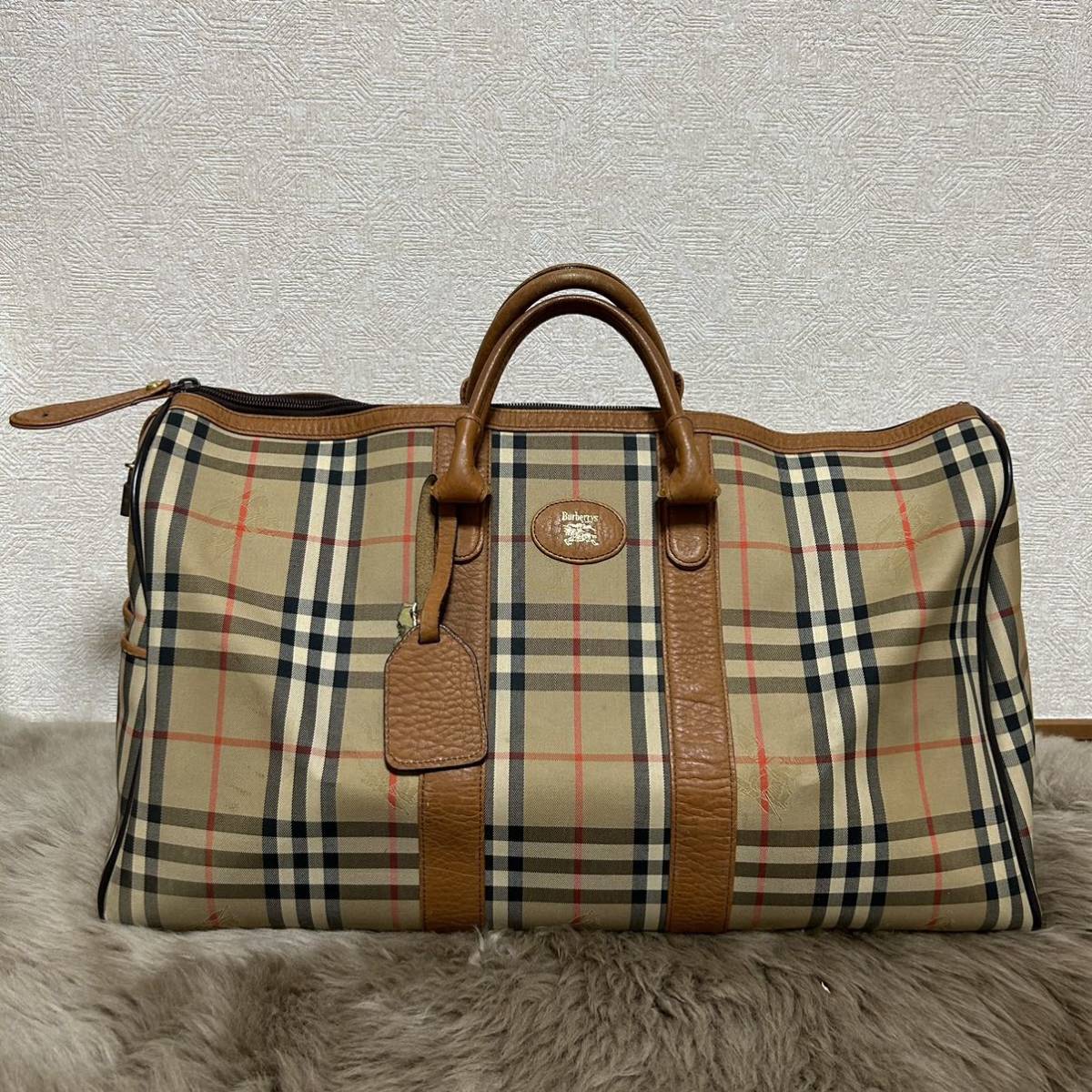 バーバリー Burberry バーバリー ボストンバッグ ハンドバッグ ノバ