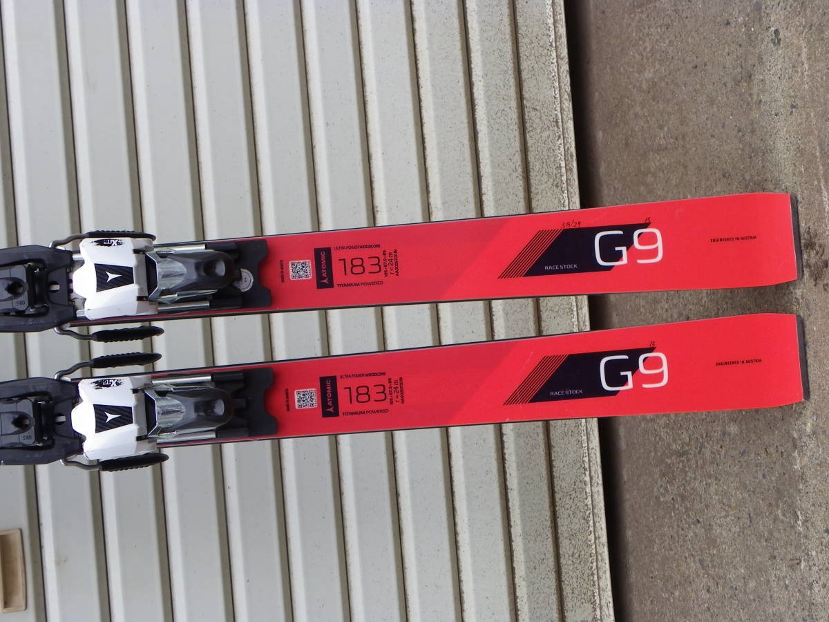 極上品 ATOMIC REDSTER G9 RS G9 RS REDSTER ウィンタースポーツ