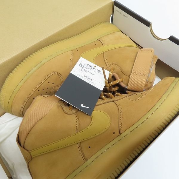 NIKE/ナイキ AIR FORCE 1 HIGH '07 WB/エア フォース 1 ハイ CJ9178-200/25.5 /080 0 ナイキ HIGH sail 26cm (NIKE