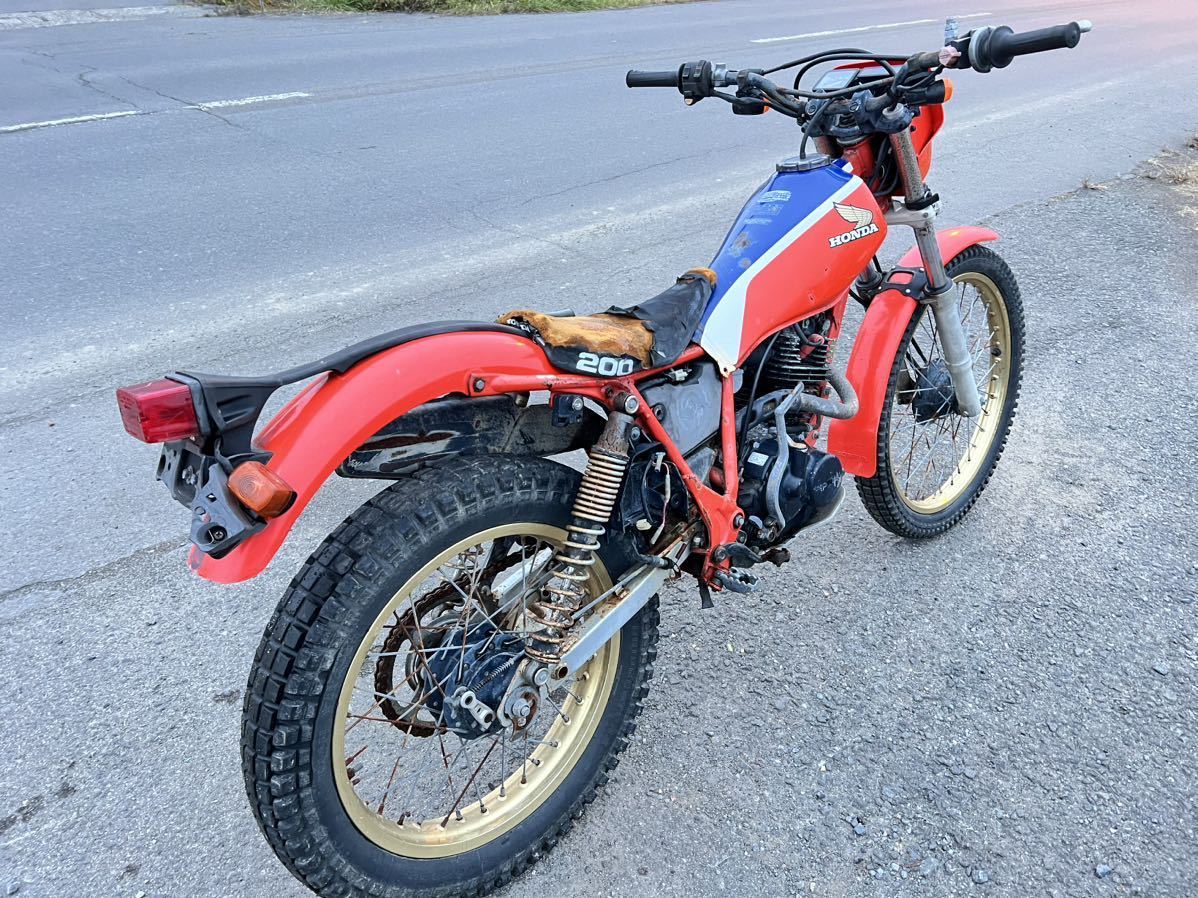 ホンダ 1983 TLR200 MD09 レストアベース(126cc-250cc)｜売買された 