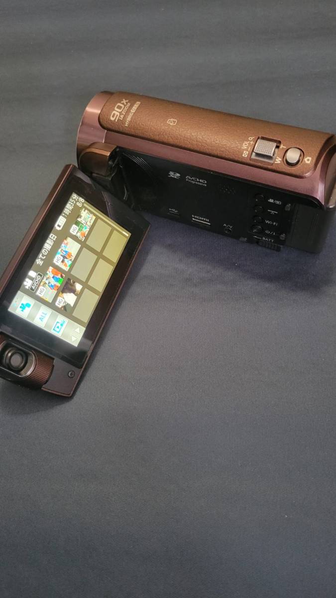パナソニック ビデオカメラ HC-W570M-T （ブラウン）　★望遠光学50倍/iAズーム90倍 デジタルズーム150倍～500倍 ブラウン HDビデオカメラ HC-W570M-T ビデオカメラ 極美品 0