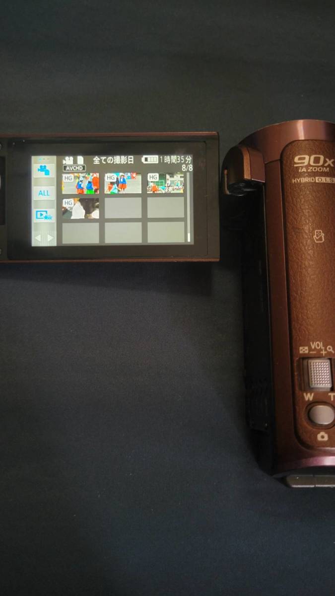 パナソニック ビデオカメラ HC-W570M-T （ブラウン）　★望遠光学50倍/iAズーム90倍 デジタルズーム150倍～500倍 ブラウン HDビデオカメラ HC-W570M-T ビデオカメラ 極美品 0
