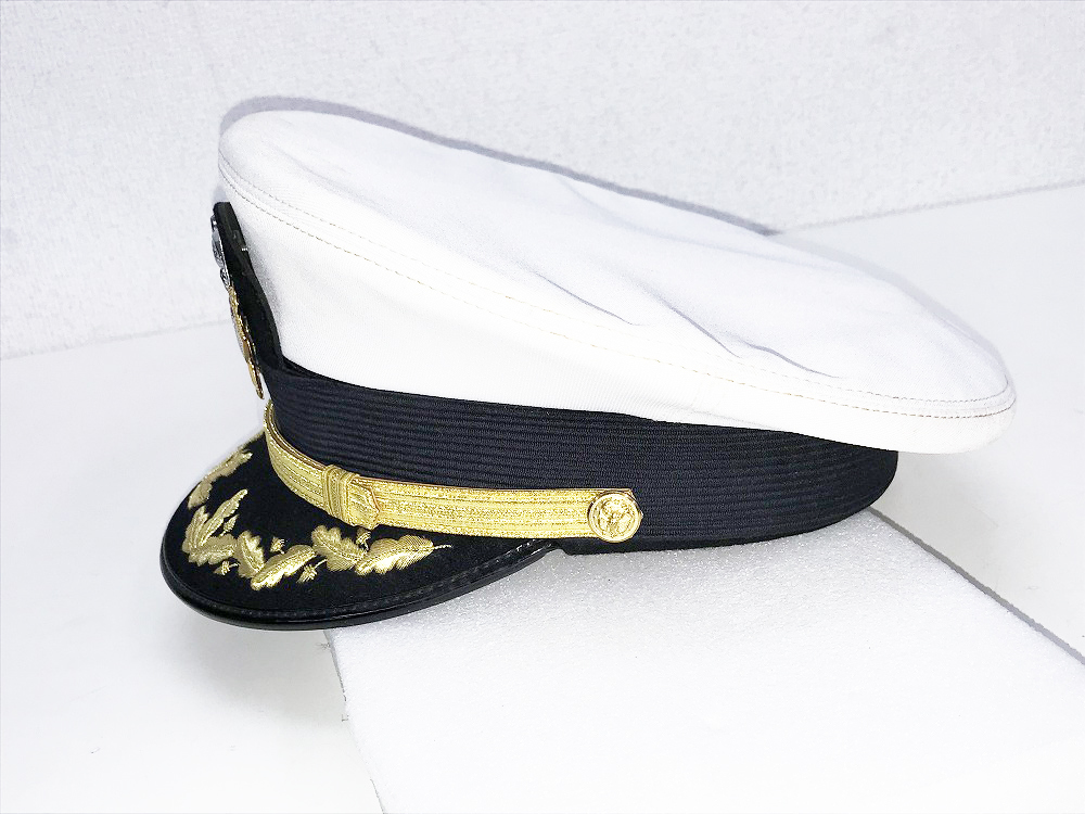 【バンクロフト帽 米海軍左官級制帽】 米軍 BANCROFT 海軍