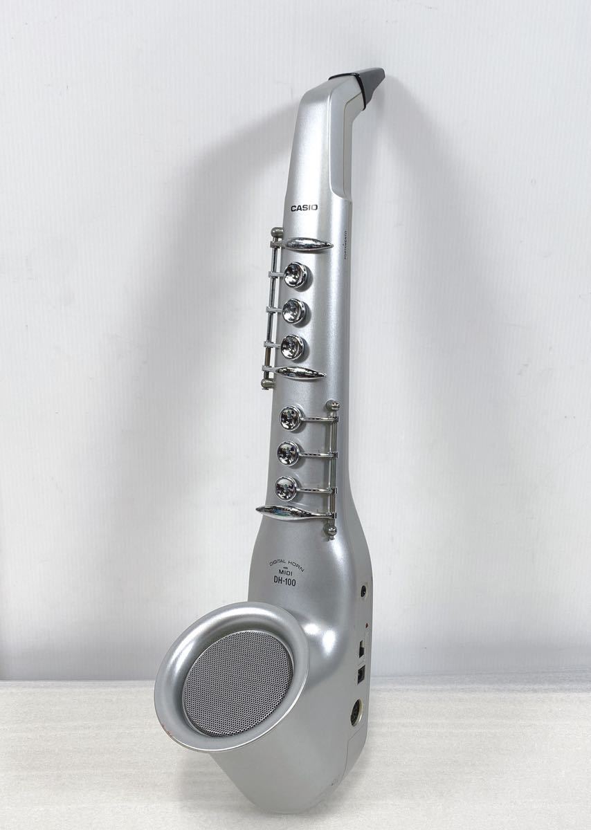 CASIO(カシオ) デジタルホーン DH-100 電子サックス（ 動作品） 1円