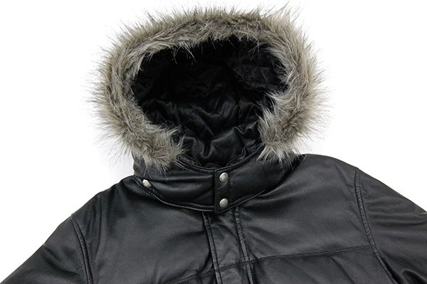 名作！定価￥105,000 美品 シュプリーム Supreme「08AW Leather Down 