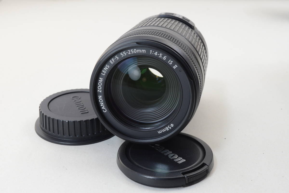 ecoま】キャノン CANON EF-S 55-250mm F4-5.6 IS II オートフォーカス 