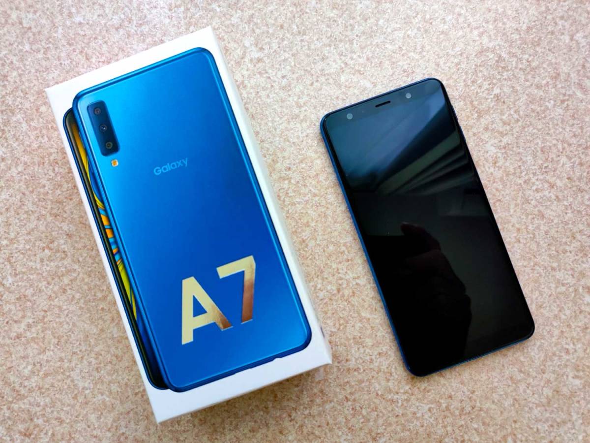 A7 SIMフリー Galaxy SM-A750C ゴールド 超美品SAMSUNG 美品 楽天 