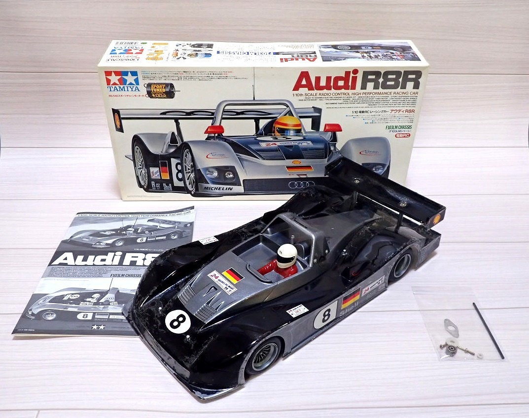 1/10 タミヤ F103LM カーボン シャーシ Audi R8R ボディ 箱説明書付(田宮模型)|売買されたオークション情報、yahooの ...