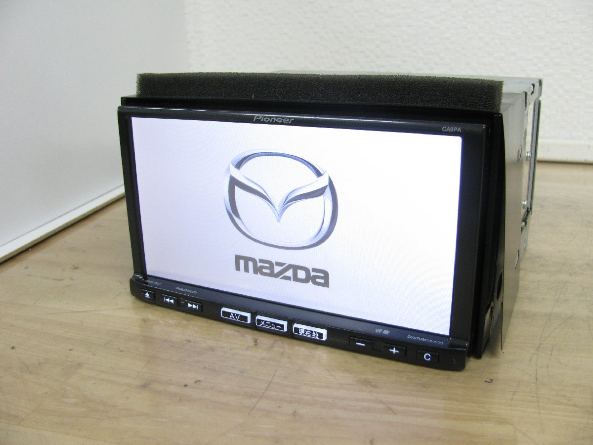 マツダ純正メモリーナビ CA9PA MAZDA純正ナビ CA9PA V6 650 Bluetooth SD