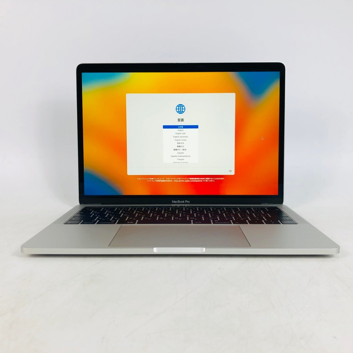 MacBook Pro ジャンク Touch Bar＋Touch ID 15インチ (Late 0 (Mid 13
