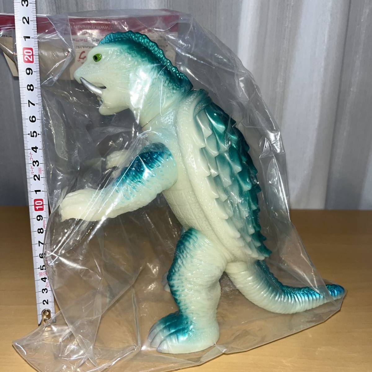 昭和 ガメラ 350 GID ver. 蓄光 マルサン ゴジラ ソフビ sofvi MARUSAN