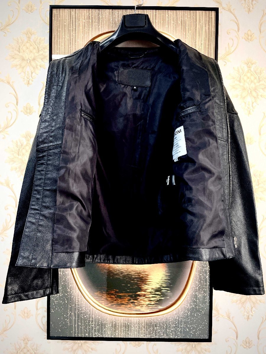 今季*最高級限定EU製＆定価19万◇UABONI*ユアボニ*レザージャケット