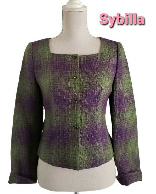 大変美品　Sybilla　可愛い色味のクラシックなトップス　ブラウス