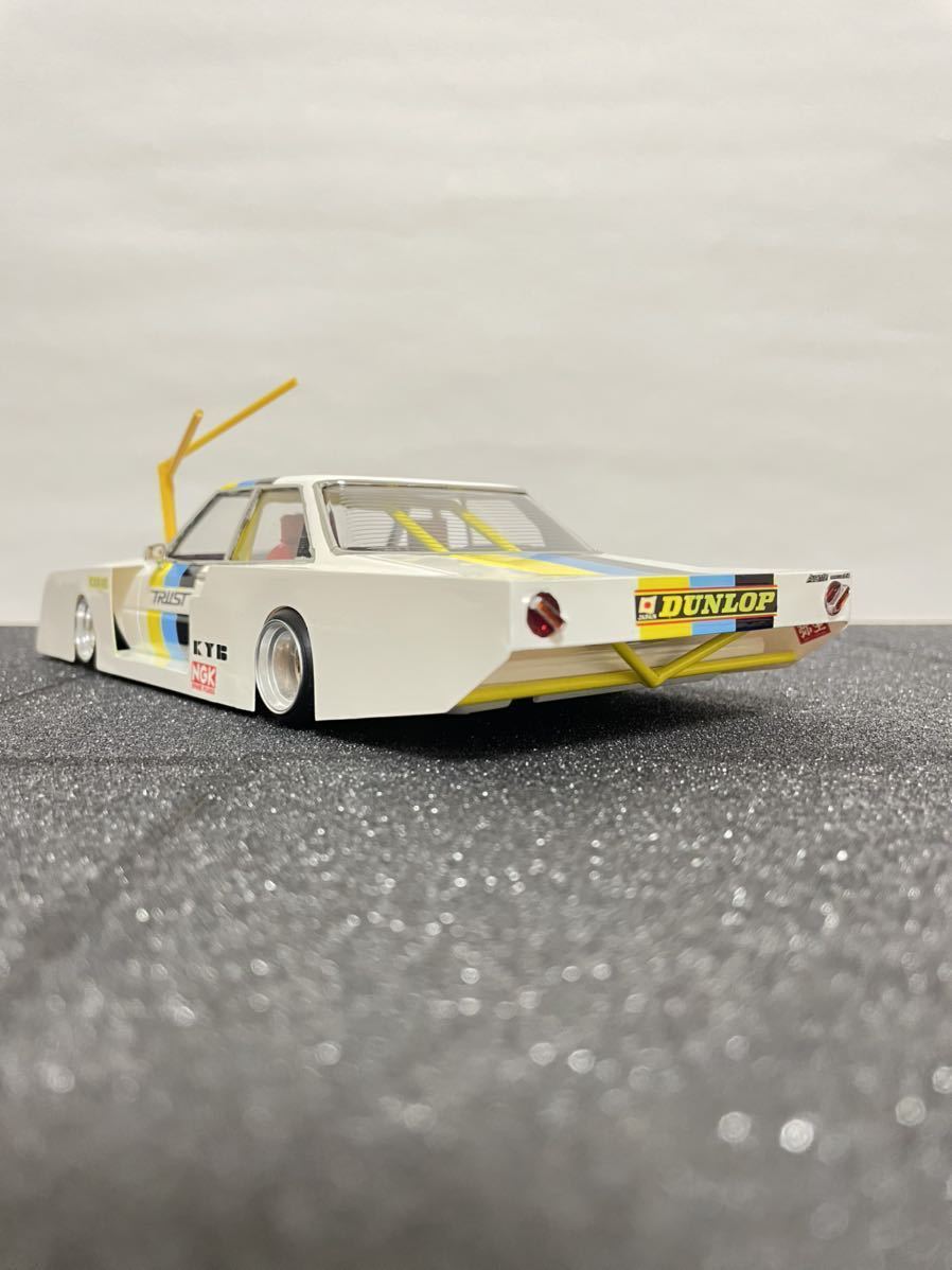 1円スタート 1/24 61チェイサー 完成品 街道レーサー 旧車 シルエット 