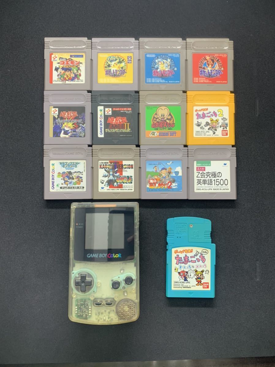 ゲームボーイカラー & ソフト 色々セット ほぼ動作確認済み Japan