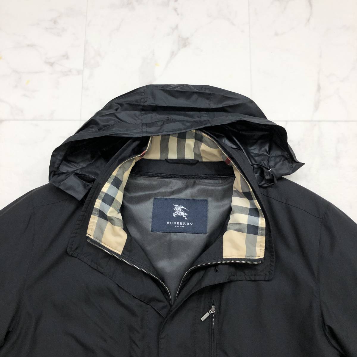 極暖ダウン長袖ライナー☆バーバリーロンドン【BURBERRY LONDON 