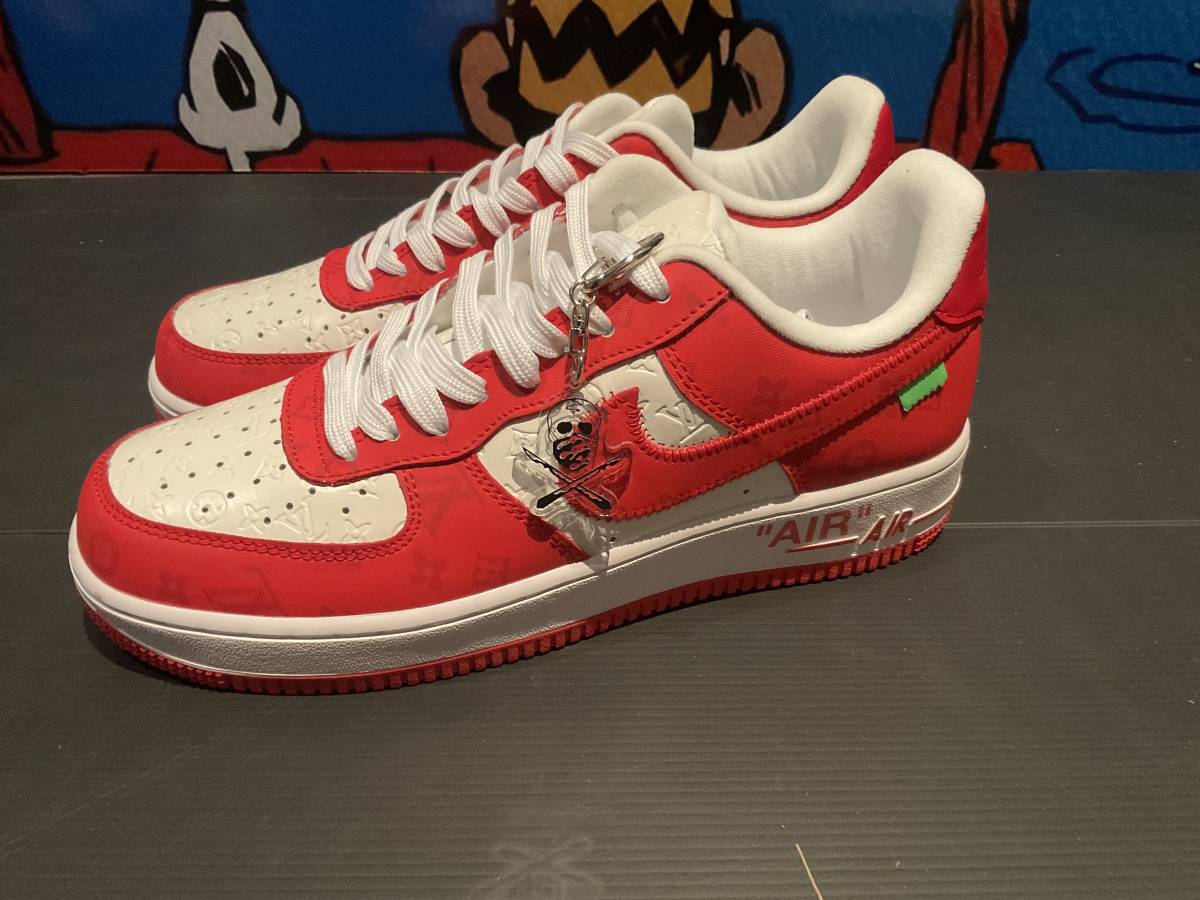 THE SHOE SURGEON NIKE LV AF1 赤 US10 28cm 管理番号：東京事務所衣装D21