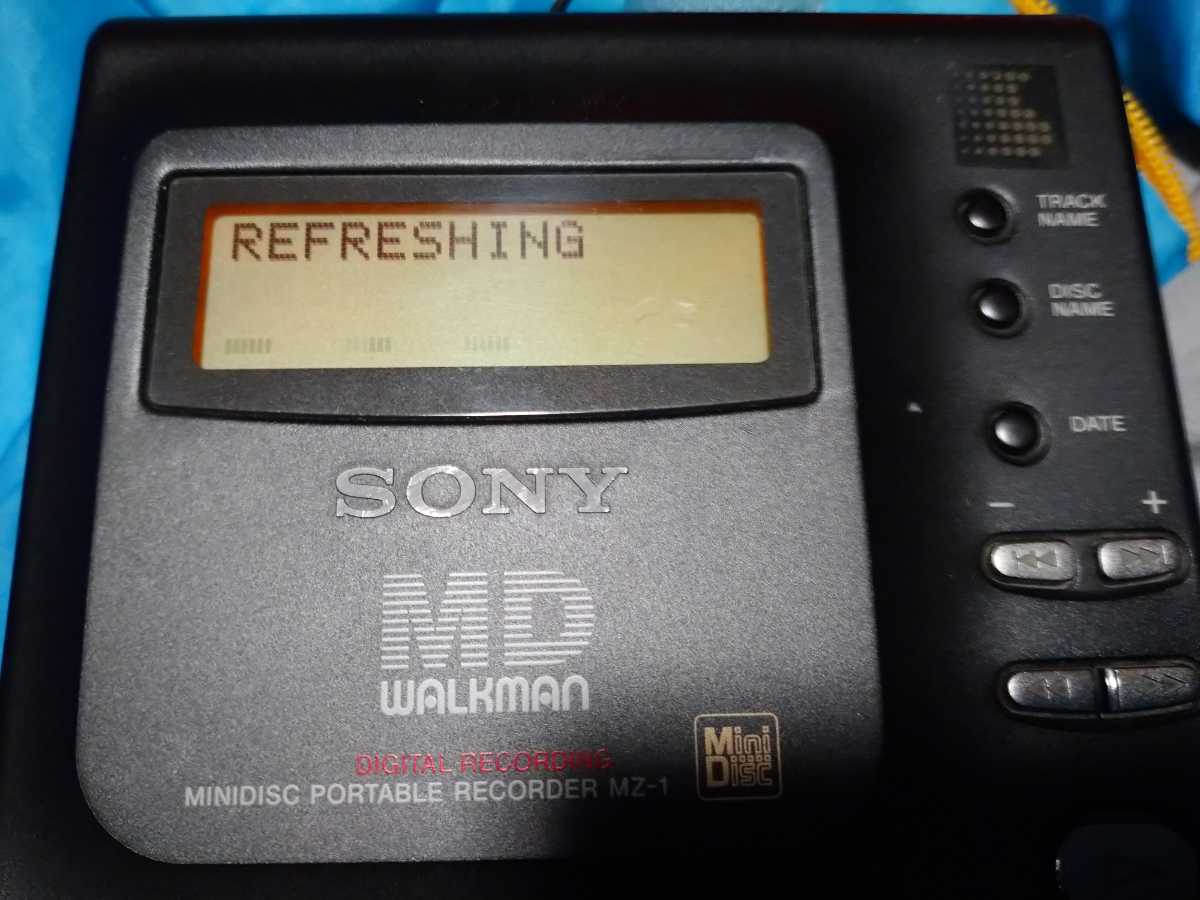 30th anniversary SONY MD WALKMAN MZ-1 ポータブルMDレコーダー ジャンク