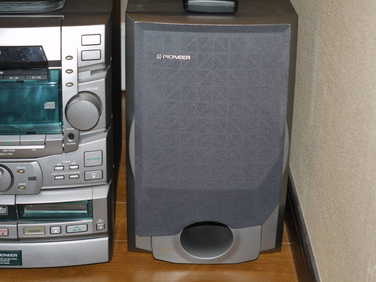 XR-P5MD Pioneer PIONEER MD スピーカー付 CD⁄MDコンポ パイオニア