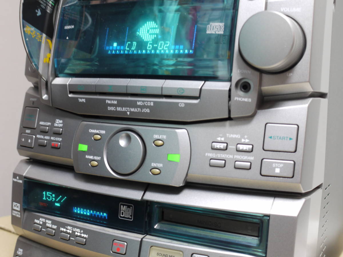 Pioneer XR-P5MD 25+1 Disc CD MDコンポ　ジャンク品 Pioneer XR-P5MD 25+1 Disc CD MDコンポ ジャンク品 Yahoo