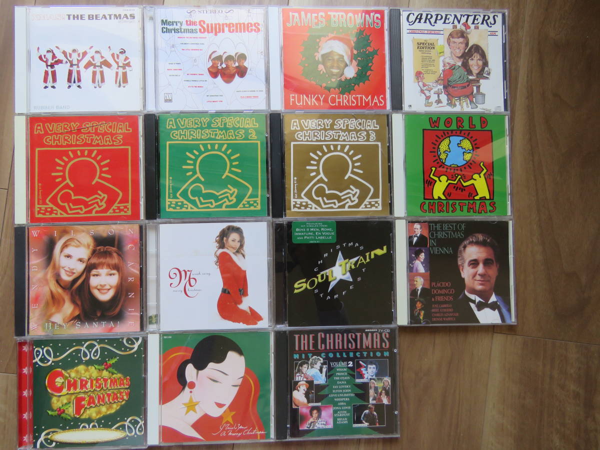  CD クリスマスアルバム15枚セット The Beatmas／The Supremes／James Brown／The Carpenters他(オムニバス)｜売買されたオークション情報、yahooの商品情報をアーカイブ公開 - オークファン オムニバス