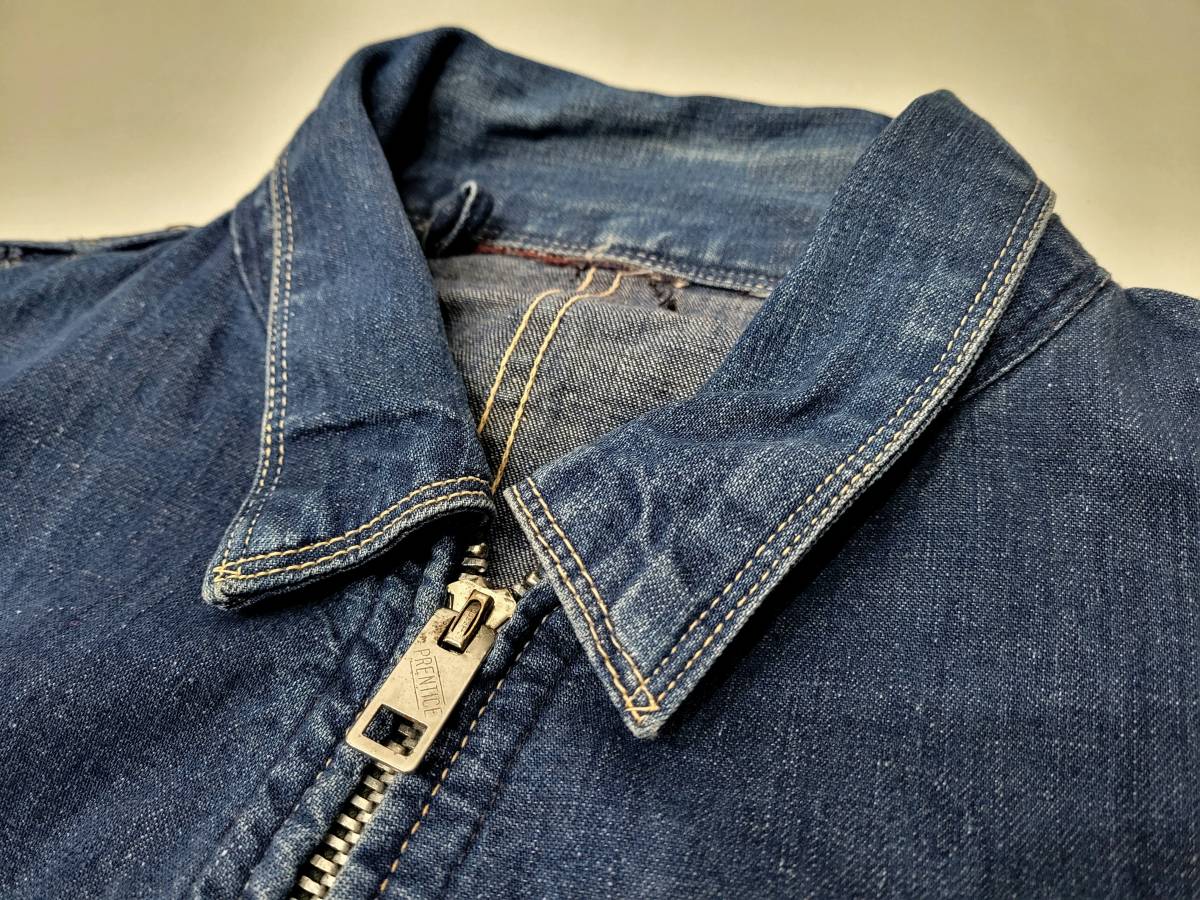 70s vintage KEY デニムジャケット XL USA製 ビンテージ ワーク 