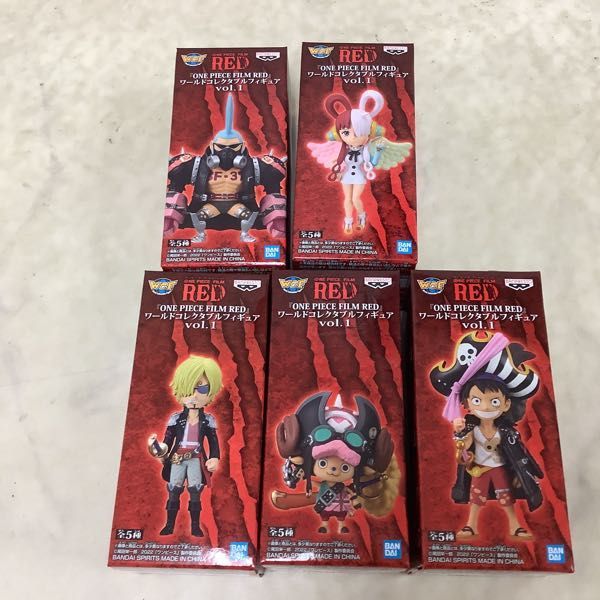フィギュア 1円～ 未開封 ONE PIECE FILM RED ワールドコレクタブル