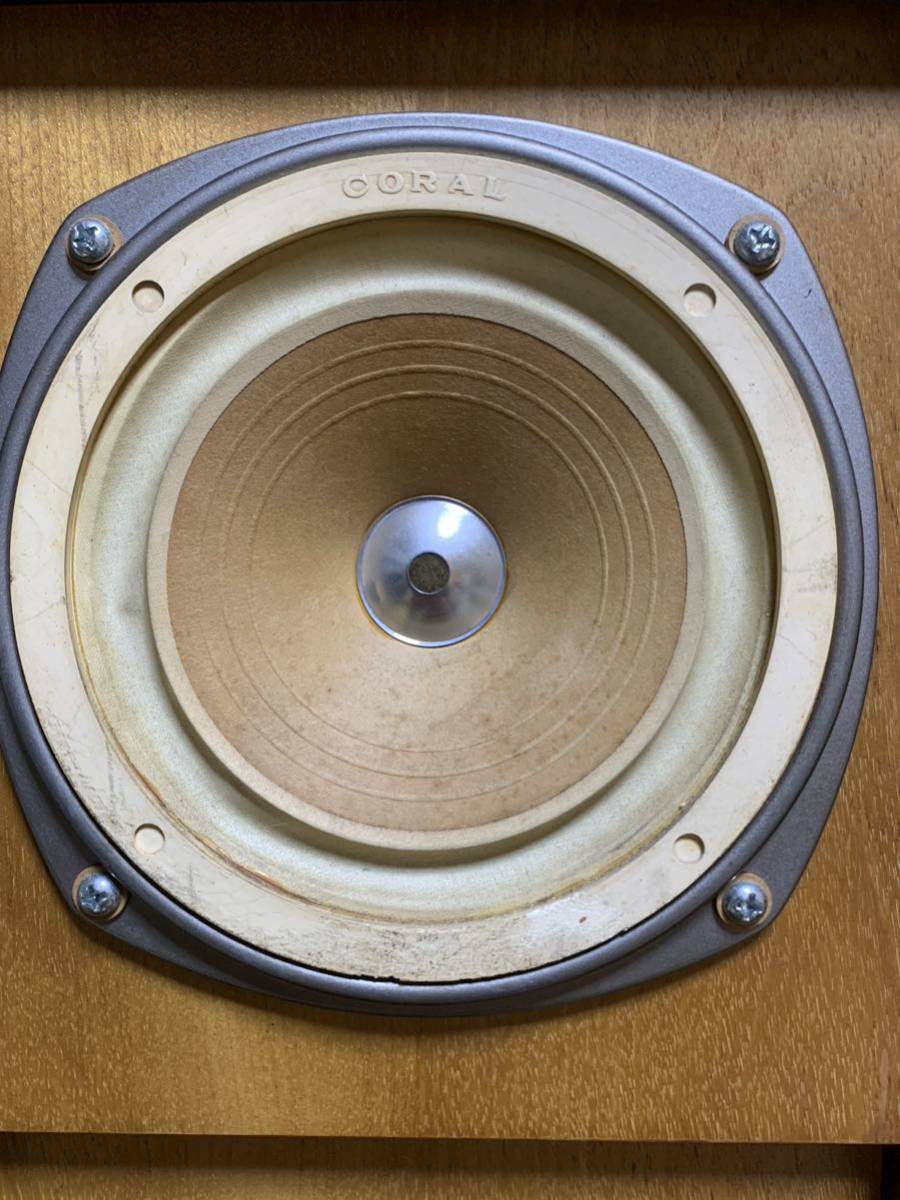 片側音出しNG CORAL 6F-60 ペア CORAL 6F-60 フルレンジ