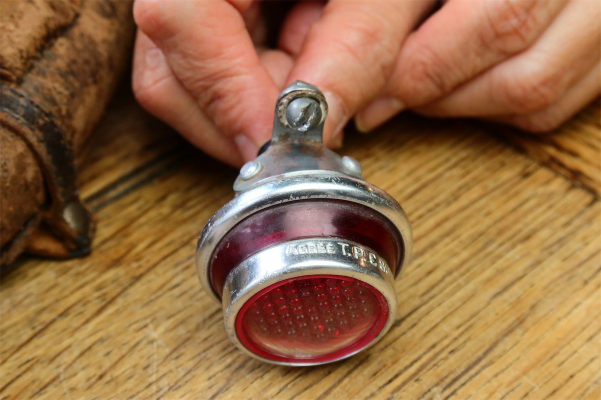Lampe Torche Vélo Vintage RODIA – Fabriquée En France, Pour Randonneuse, Années Alex Singer / René Herse