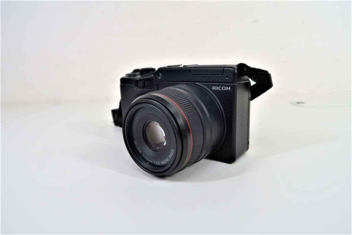 RICOH GR LENS レンズ f=33mm 1:2.5 MACRO GXR用レンズ ○ RICOH