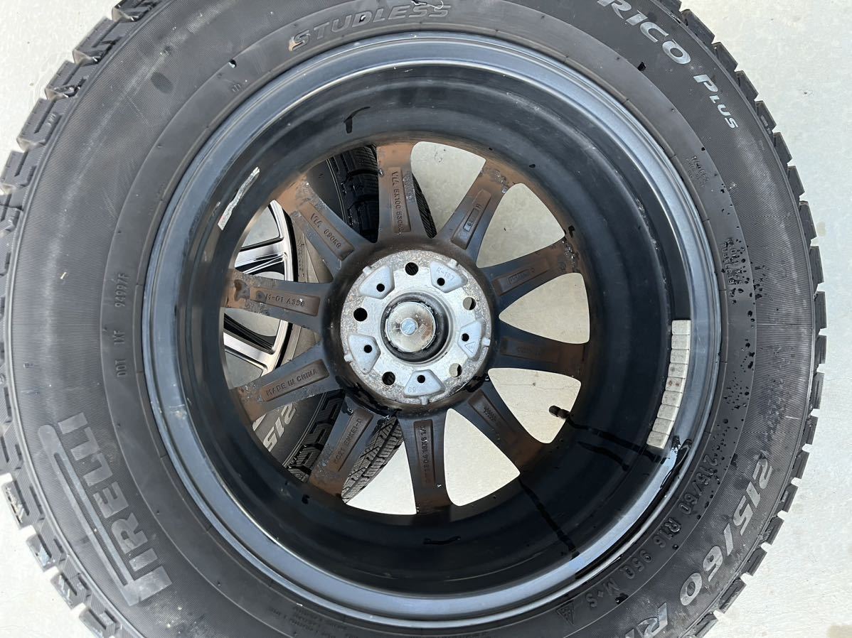 ENKEI SMACK 16×6.5J +53 5H PCD100 冬用タイヤ ピレリ アシンメトリコ 