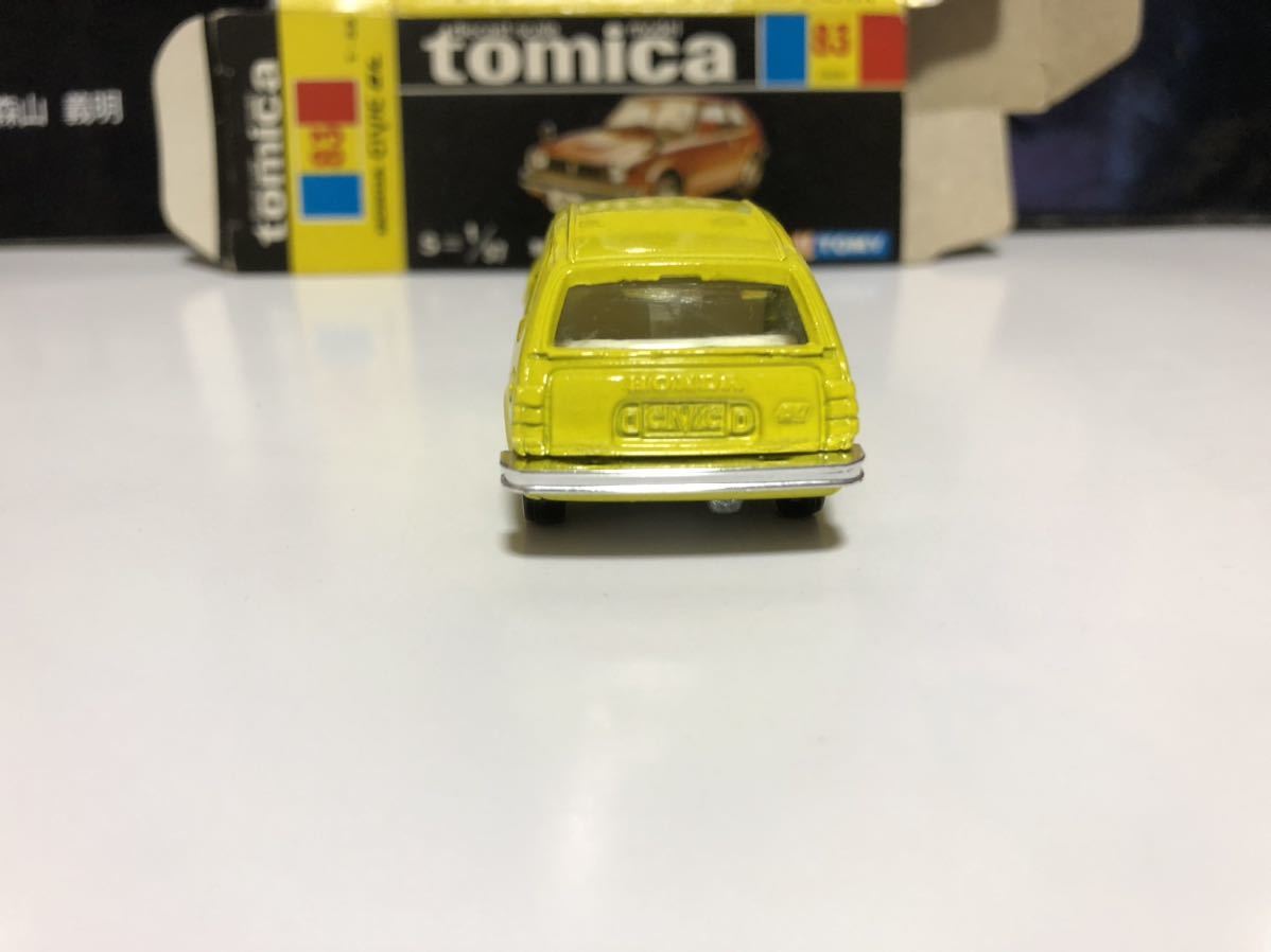 シビック ホンダ トミカ 黒箱 - 小田急特注 黒箱日本製トミカ GL小田急