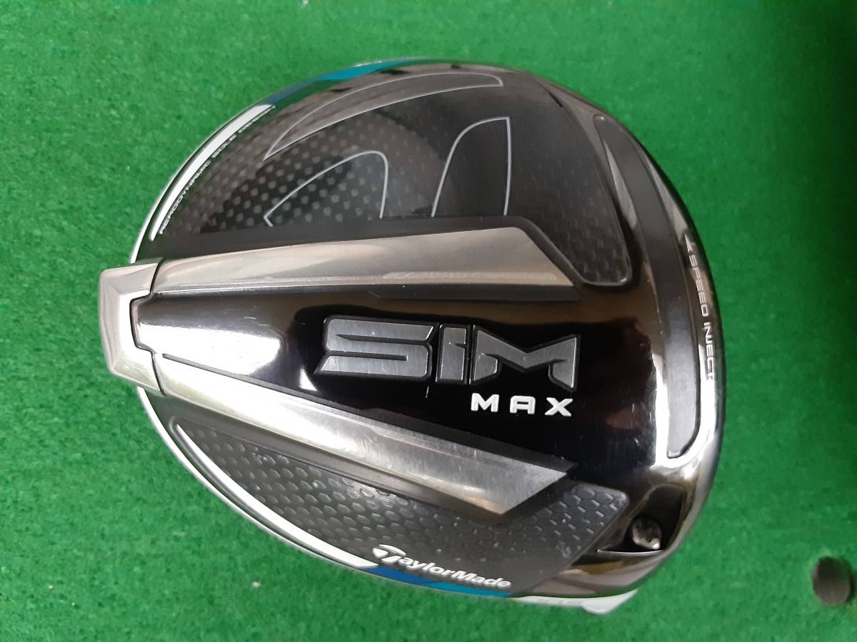 テーラーメイド SiM MAX シムマックス 10.5° ドライバー ヘッドのみ