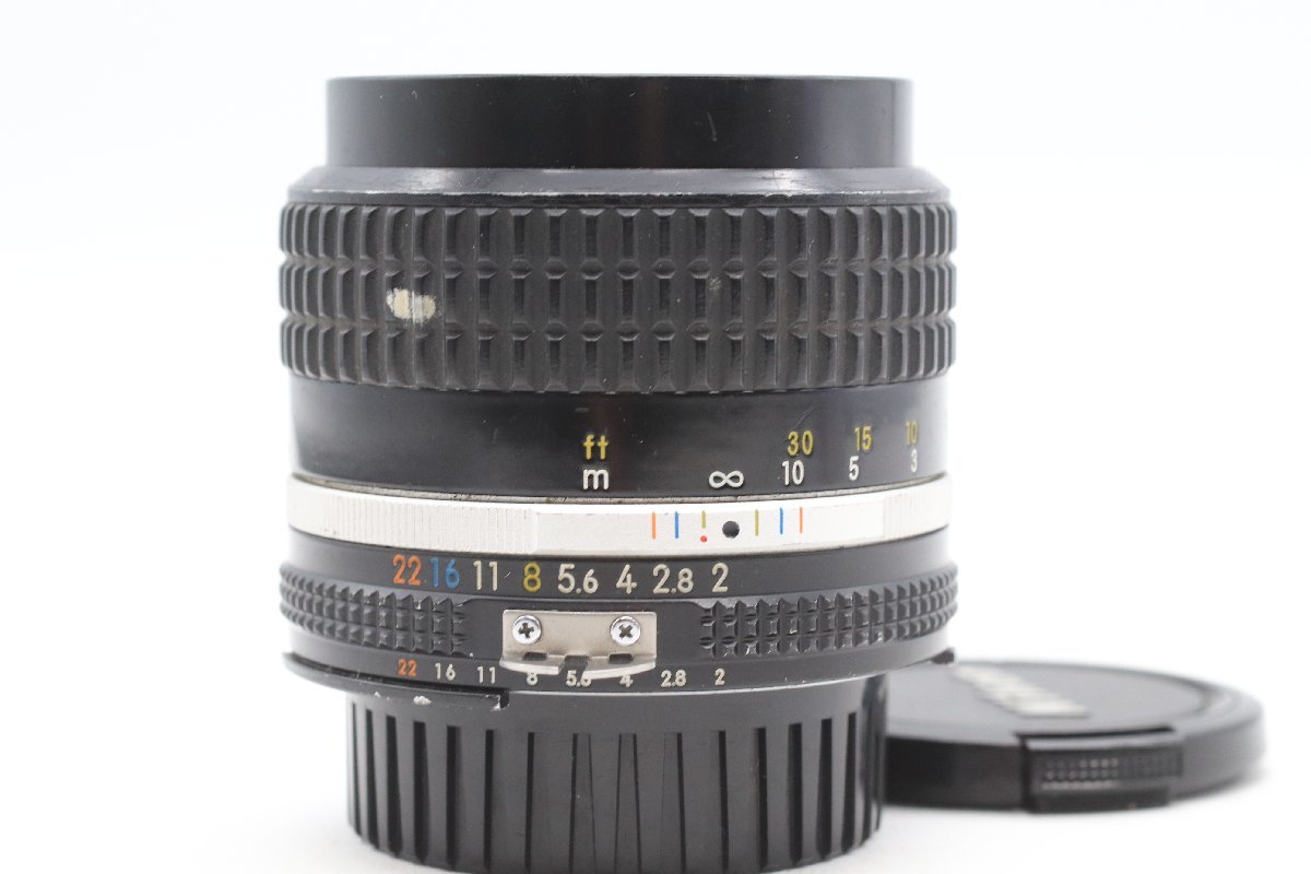 ととと NIKON ニコン NIKKOR 85mm F2 単焦点 カメラレンズ 一眼レフ MF 41439