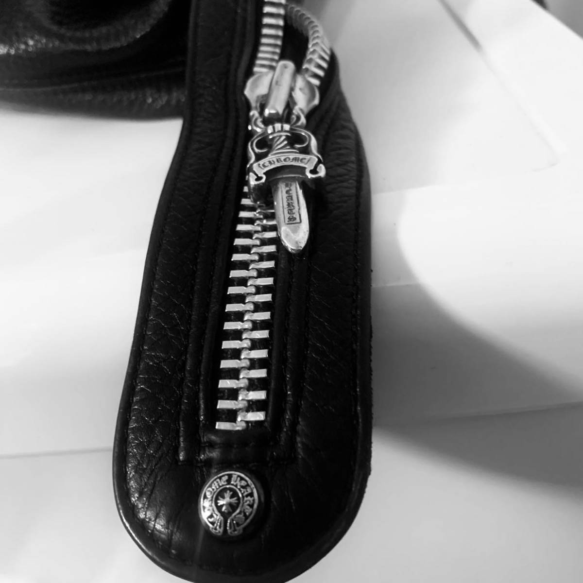クロムハーツ バッグ LELO SM CEME STRP SM クロムハーツ LELO レザー 