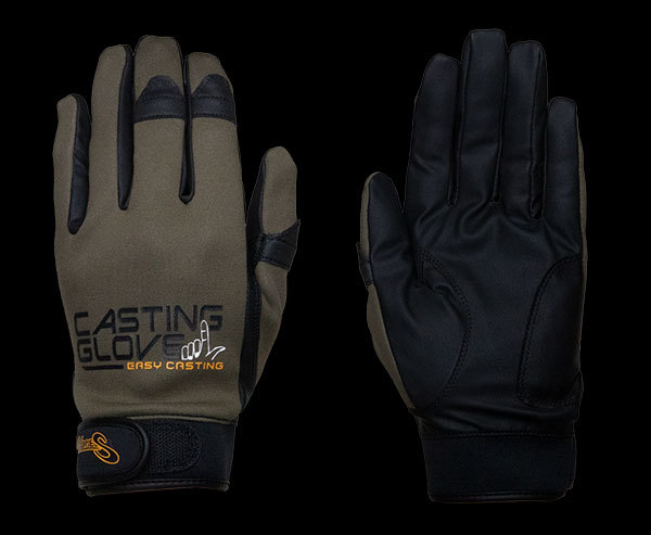 ノリーズ☆キャスティンググローブNS-03 (フルフィンガー)☆ブラウン　Ｍサイズ　未使用新品！！　防寒　田辺哲男　伊藤巧