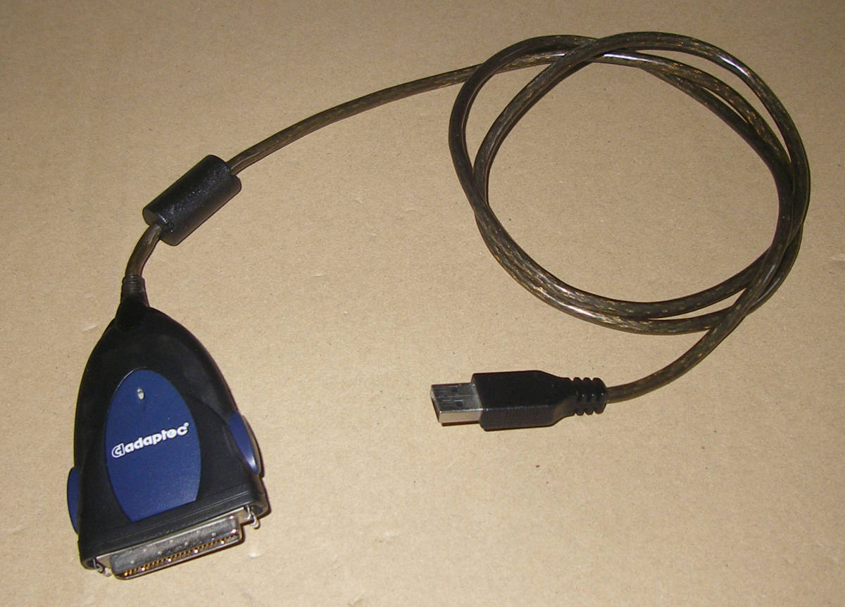 ADAPTEC SCSI-to-USB変換コネクター USBXchange 中古 Adaptec 【公式通販】