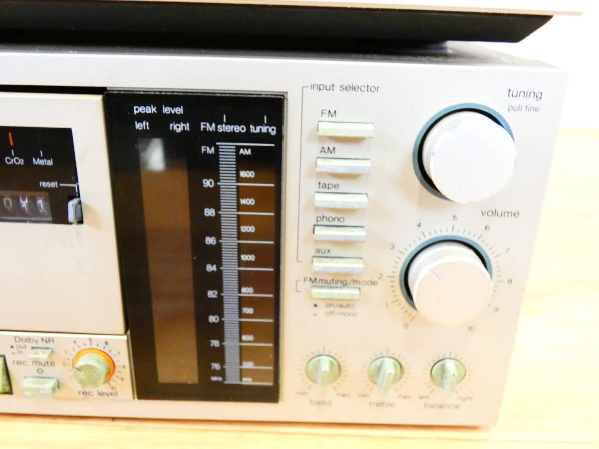 Technics テクニクス SL-5 レコードプレーヤー / SA-K5 FM/AMカセット