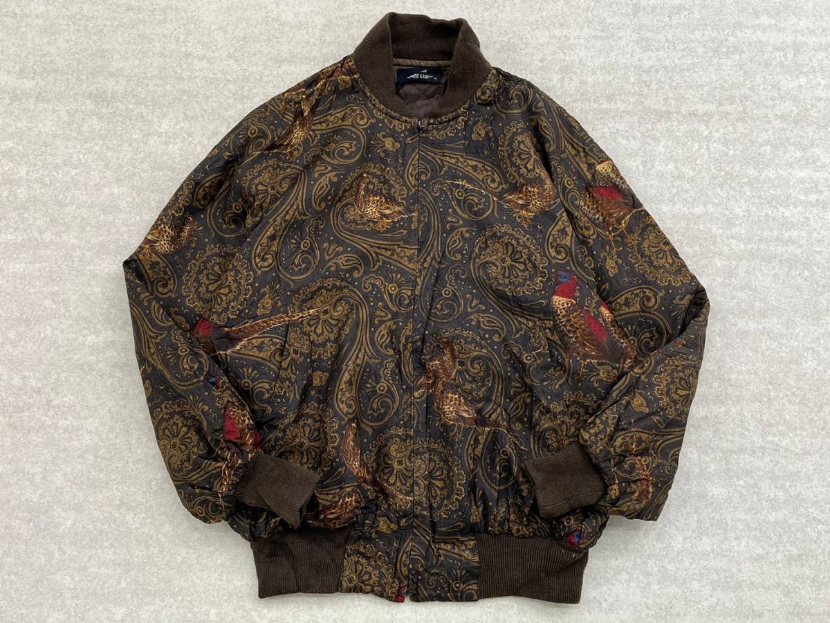WD918 90s VINTAGE ナイガイ TRICOT CREE LUXUS 絹 シルク100 