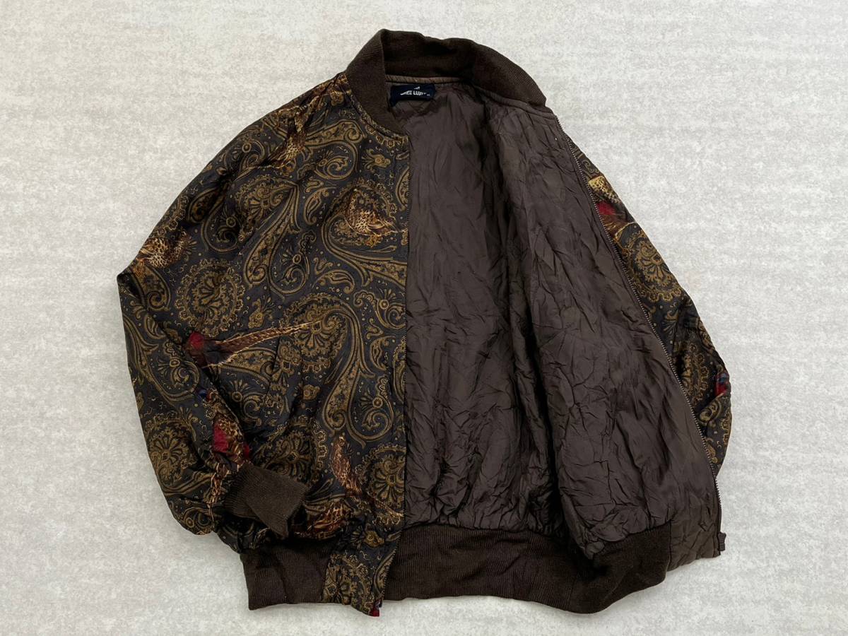 WD918 90s VINTAGE ナイガイ TRICOT CREE LUXUS 絹 シルク100 