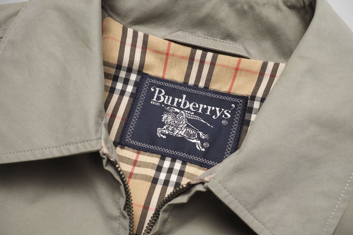 TF1642◎Burberrys バーバリー メンズS ジップアップ ブルゾン 