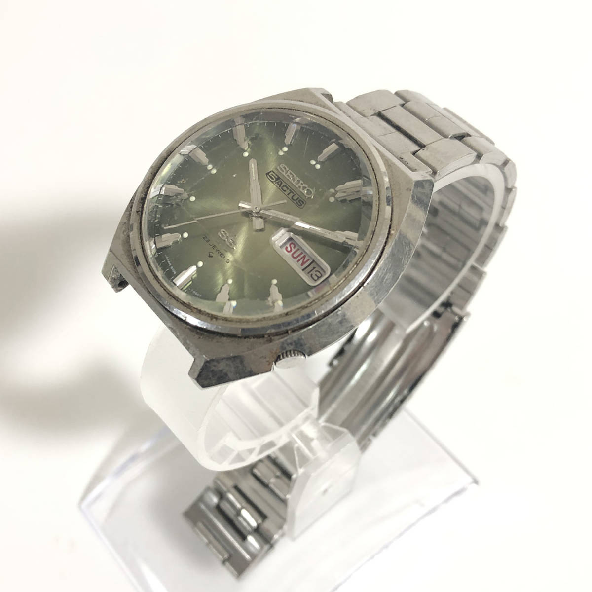 SEIKO セイコー5 腕時計 5ACTUS SS 23 JEWELS ジャンク品 ブランド 