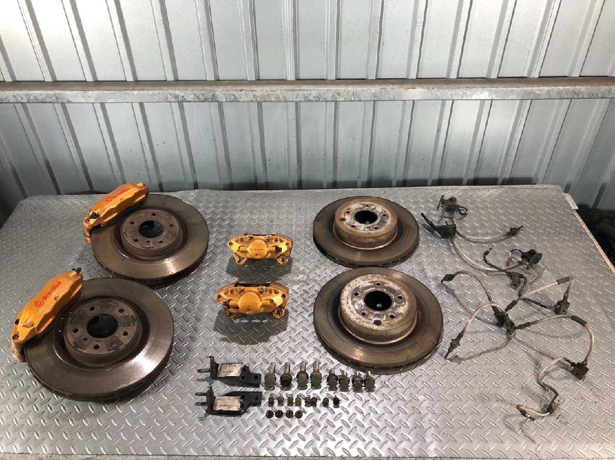 【限定SALE，格安】 日産 フェアレディZ Z33 純正 BREMBO ブレンボ ブレーキ キャリパー ローター フロント リア 1台分セット(ブレーキキャリパー)｜売買されたオークション情報、yahooの商品情報をアーカイブ公開 - ブレーキキャリパー