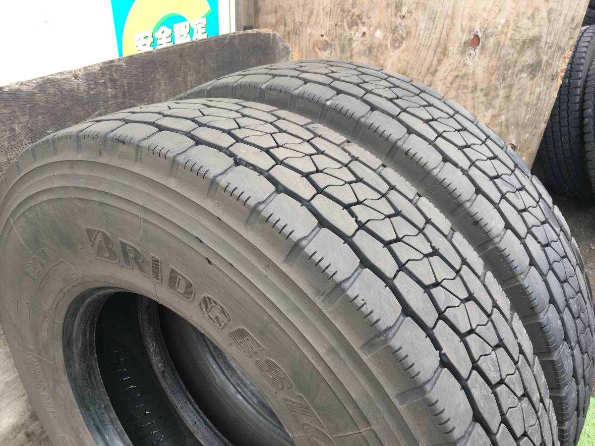 即決〇 BRIDGESTONE M800 225/90R17.5 2019年製 2本セット 127/125L 