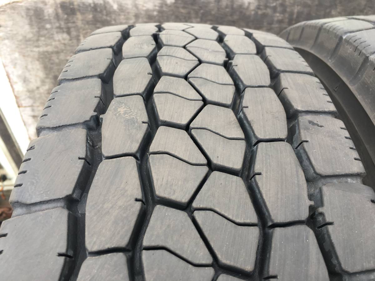 即決〇 BRIDGESTONE M800 225/90R17.5 2019年製 2本セット 127/125L 